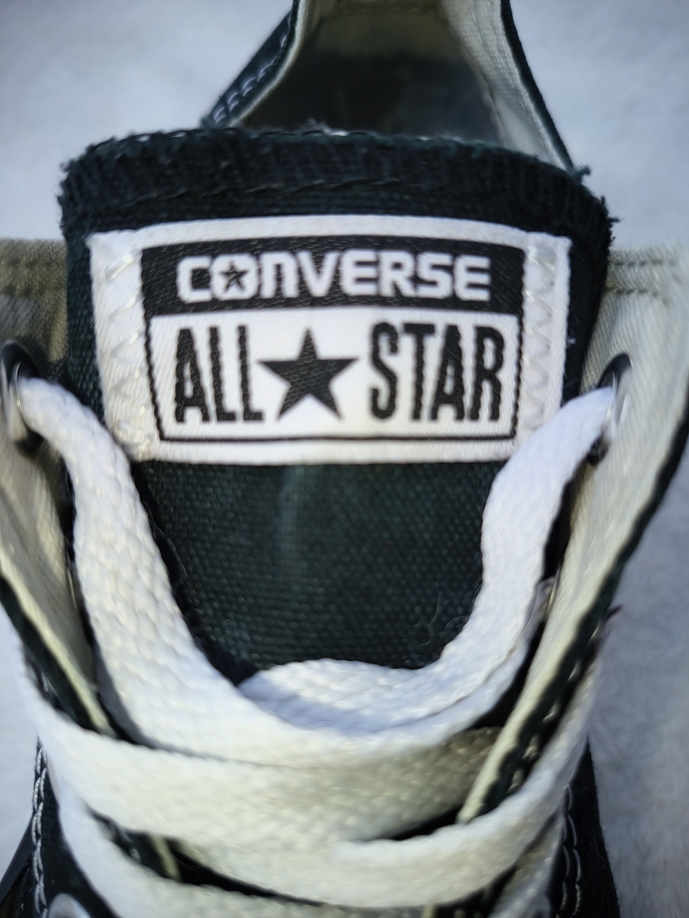 Converse Black Low Top Chuck Taylor Sneakers - Picture 4 of 8